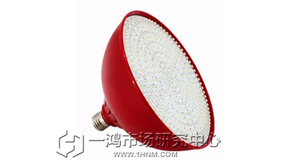 摊位LED照明灯的侧视图 摊位LED照明灯的侧视图