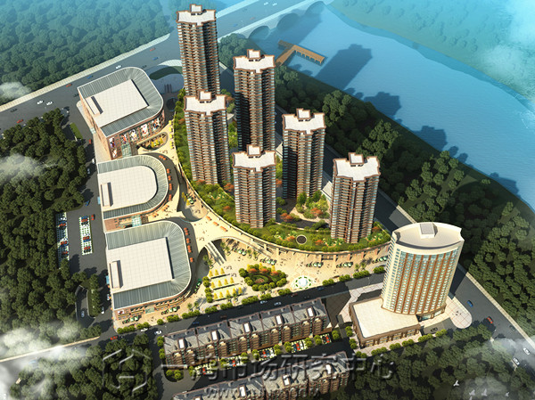 集贸市场设计效果图
