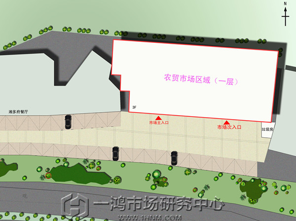 农贸市场设计效果图 农贸市场设计效果图