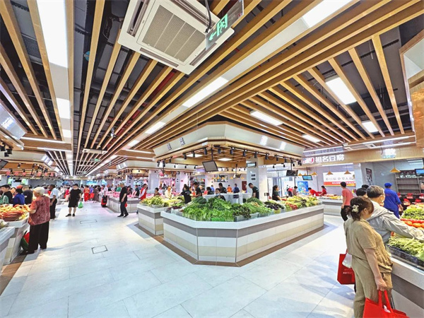 余杭横板桥农贸市场设计实景图— 杭州一鸿农贸市场设计院